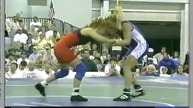 1999 US Nationals - 112 lbs Tricia Saunders vs Melissa Sherwood смотреть онлайн