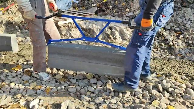 Захват для бордюров (ЗП-2) продольный смотреть онлайн