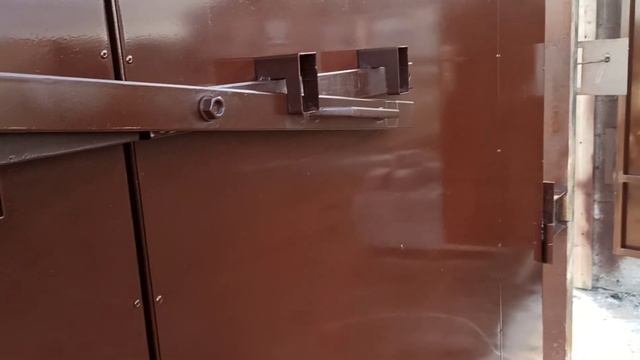 Съемный засов для ворот.Removable Gate Bolt.