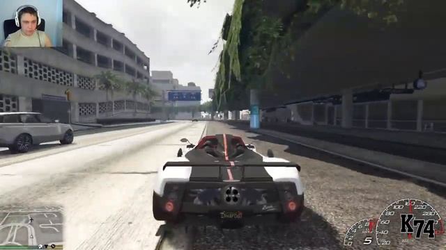 Grand Theft Auto V обзор мода ( Pagani Cars DLC ( Сinque ) смотреть онлайн