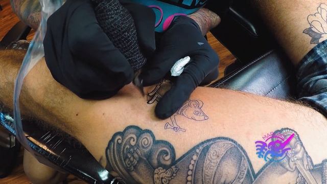 ? TATTOO Timelapse Ratón Tatuaje 