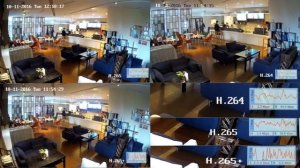 Сравнение кодеков H264 H265 H265+ от Hikvision