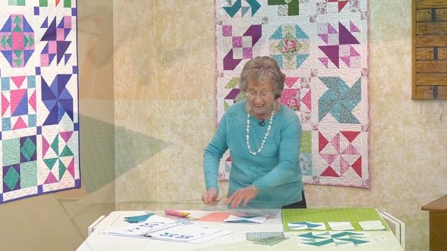 Rose Whispers Sew Along "Whirlygig Block" смотреть онлайн