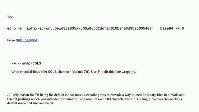 Why does the base64 of a string contain "\n"? смотреть онлайн