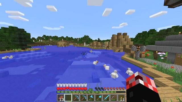 Python Plays Minecraft || Series Talks, Patchwork & New Bridges! || Minecraft Survival PC [#54] смотреть онлайн
