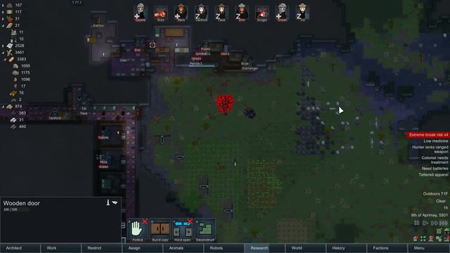 Let's Play Rimworld Cult of Cthulhu - Once More with Feeling- Part 3 (Part 5) смотреть онлайн
