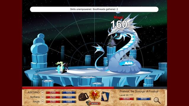 DragonFable | ChaosWeaver & Friends vs Frallmar, the Scourge of Frostval смотреть онлайн