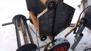Вальцы для самодельного прессподборщика из подручных материалов.