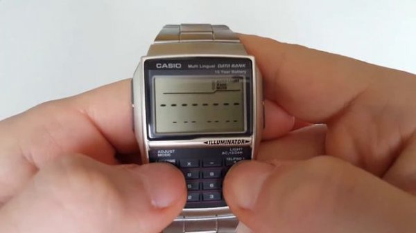 Настройка Casio DBC-32D-1A. Settings