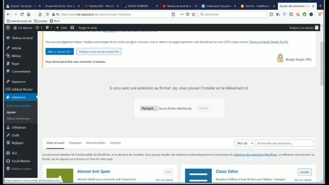 TUTO Installation extension Wordpress : 3 techniques à connaître смотреть онлайн