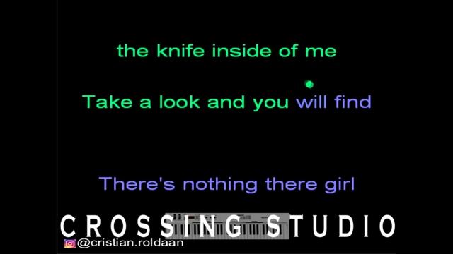 HOLE IN MY SOUL - AEROSMITH - KARAOKE - PISTA - CROSSING STUDIO смотреть онлайн