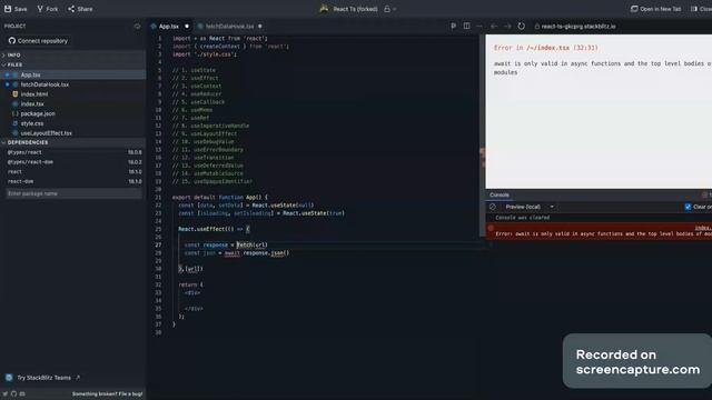 useDebugValue React Hook смотреть онлайн