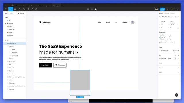 Let's Design a SaaS 3D Web Page in Figma Tutorial смотреть онлайн