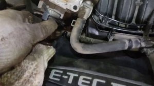 Очистка дроссельной заслонки на Шевроле Лачетти 1.6