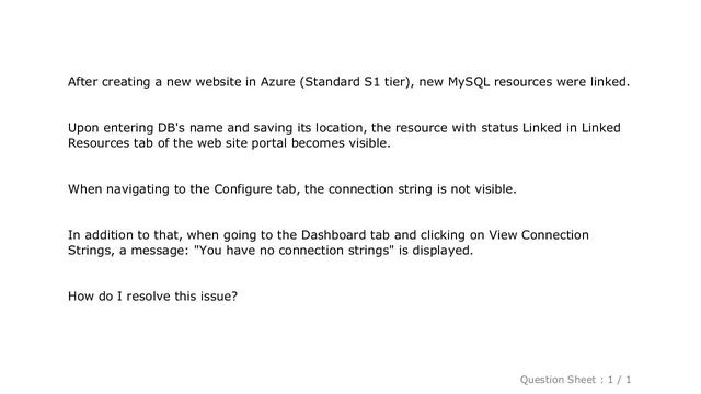 MySQL : How to locate Azure MySQL database connection string? смотреть онлайн