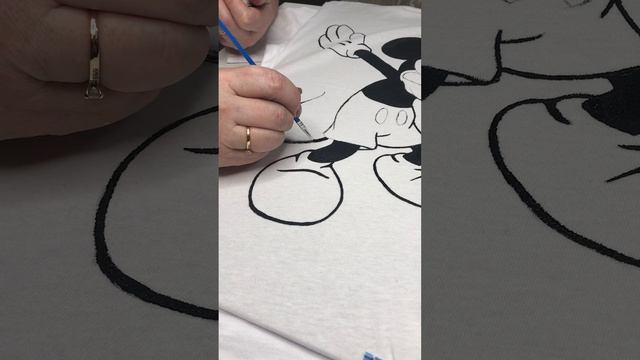 Роспись футболки