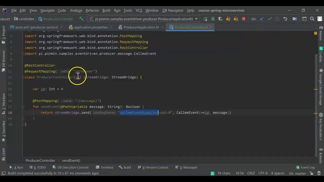 Microservices With Spring Boot And Spring Cloud: Part 5 - Event-driven microservices смотреть онлайн