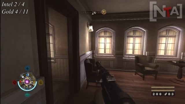 Wolfenstein - All Gold, Intel, Tomes Collectible Guide - Officer's House Side Mission 2 смотреть онлайн