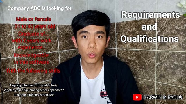 What is your edge among other applicants? Tagalog Job Interview Tips and Tutorial смотреть онлайн
