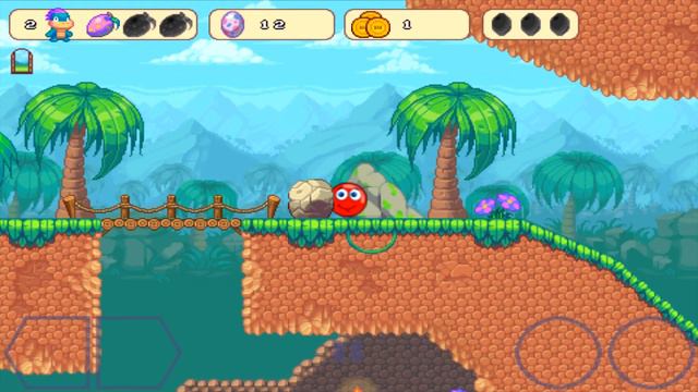 Свиноквадраты атакуют несносный красный шарик. Новая игра про шар. Red Ball Forom Flavios!