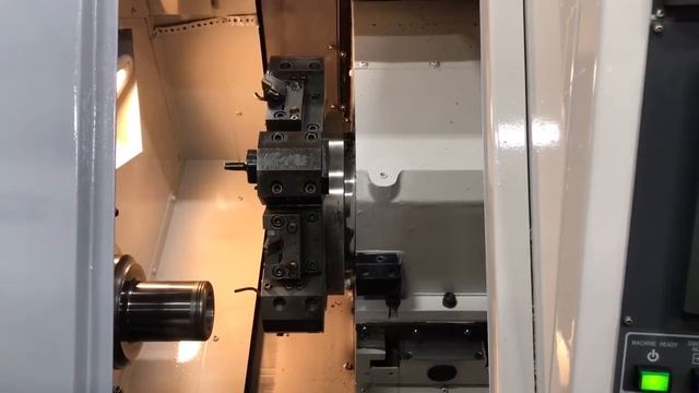 DAEWOO LYNX 200A CNC TURNING CENTER LATHE FANUC смотреть онлайн