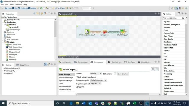 75. How to use tHashInput and tHashOutput Components in Talend l Hash Components l Talend DI смотреть онлайн