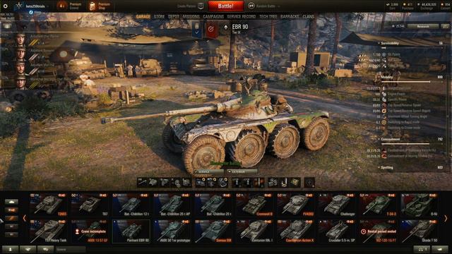 Panhard EBR 90 8x8 wheeled reconnaissance vehicle+ 6 Games смотреть онлайн