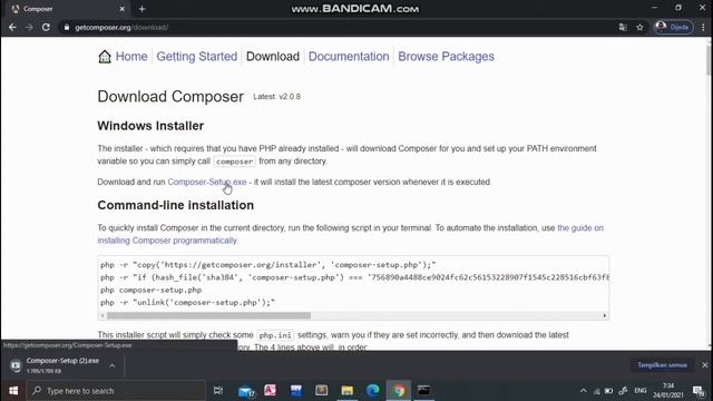 Cara menginstal composer PHP dependency manager di windows 10 смотреть онлайн