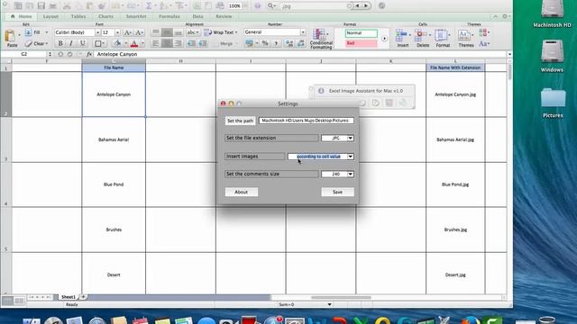 Insert Pictures in Excel Automatically Sized to Fit Cells (Mac & Windows) смотреть онлайн