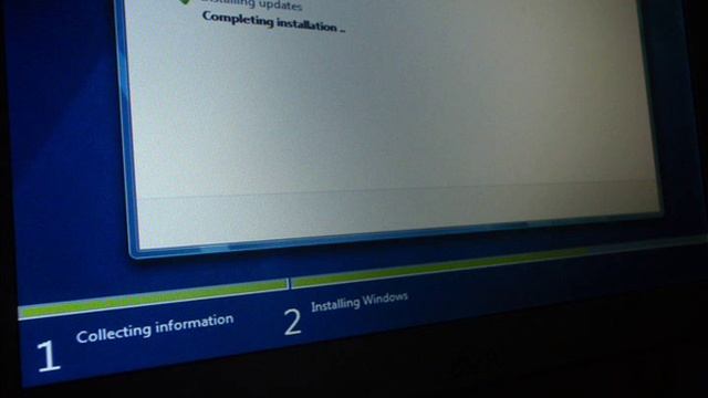 Asus EEE PC 1000H Windows 7 build 7000 install (pictures) смотреть онлайн