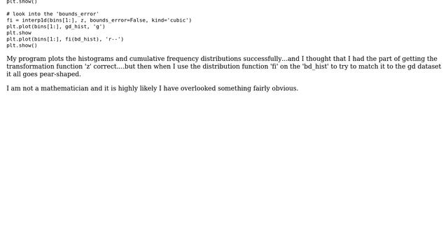 GIS: Histogram Matching using Python to improve mosaicking process of multiple overlapping rasters? смотреть онлайн