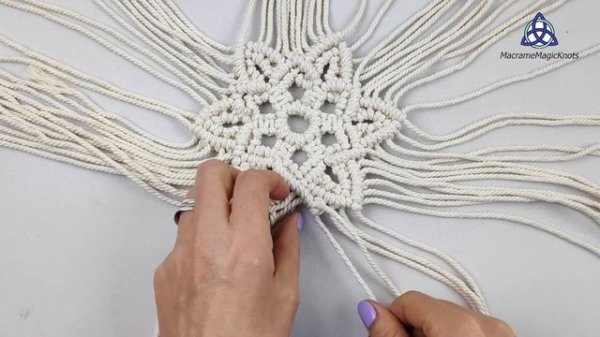 DIY MACRAME MANDALA COASTER | Table Decoration