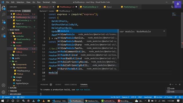 Full Stack MERN Project - Build A Blog App | React , Node, Express, MongoDB [Part 4/4] | Greatcoder смотреть онлайн