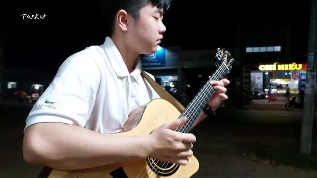ABBA - Gimme Gimme Gimme - Fingerstyle Guitar - Tran Gia Kiet смотреть онлайн