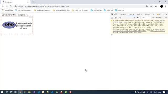 Callbacks en Javascript, input file y FileReader смотреть онлайн