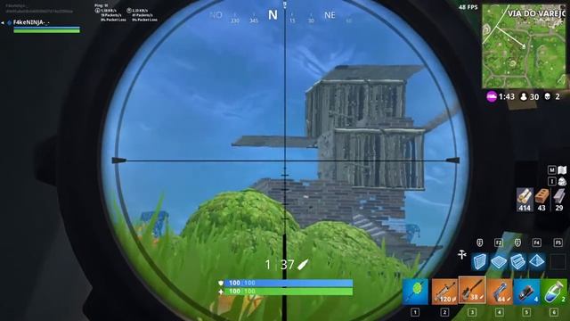 AMD R7 M260 + I7 5500U - FORTNITE смотреть онлайн