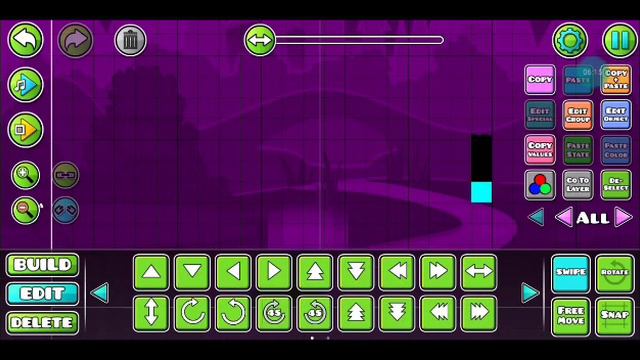 Geometry dash - как сделать стиль неон. смотреть онлайн