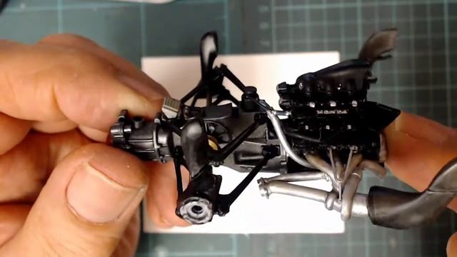 Tamiya Williams Honda FW11 resto'/rebuild part 2. смотреть онлайн