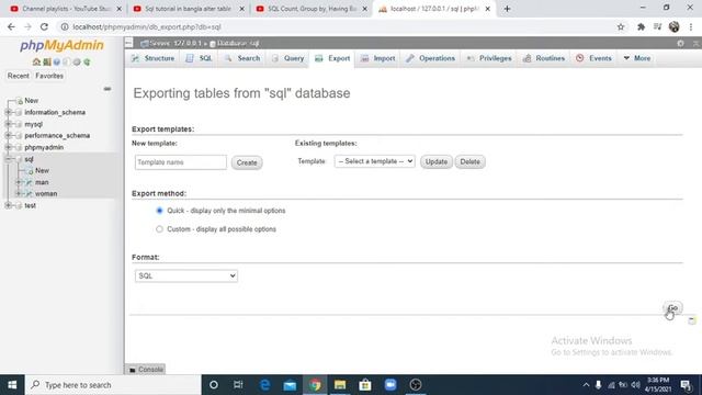 sql tutorial in bangla export part 1 смотреть онлайн