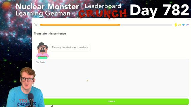 Learning German Day 782: Sunday Leaderboard Crunch!
