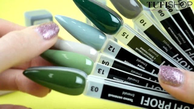 Коллекция Emerald от TUFI profi PREMIUM смотреть онлайн