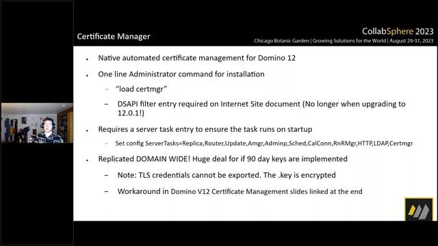 OpenNTF September 2023 Webinar: Domino SSL Implementation and Renewal, A Survivor's Guide смотреть онлайн