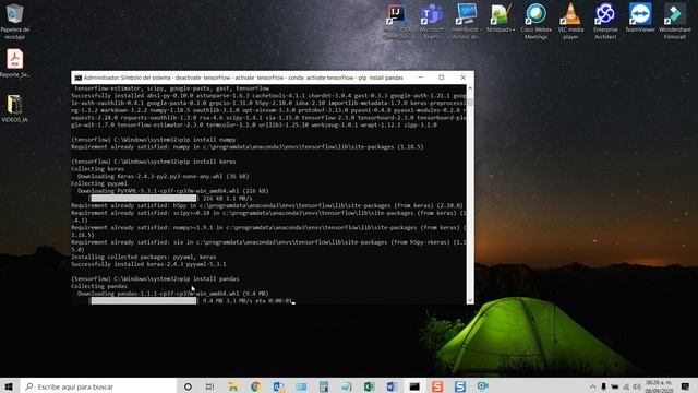 6 Instalar pandas cmd смотреть онлайн