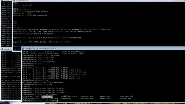 Oracle 11g Backup & Recovery - dealing with corrupt in current log memeber смотреть онлайн