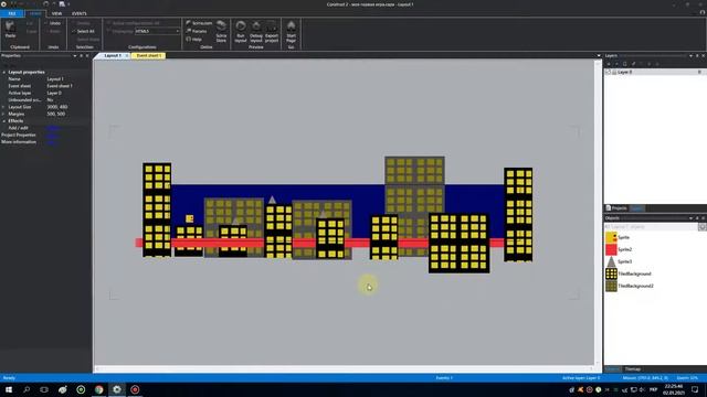 как сделать свою первою игру в construct 2 смотреть онлайн