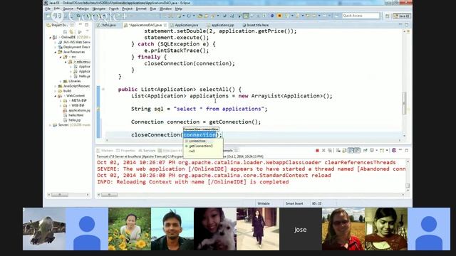 Creating a Simple Java Server Pages Web Application Connecting to MySQL смотреть онлайн