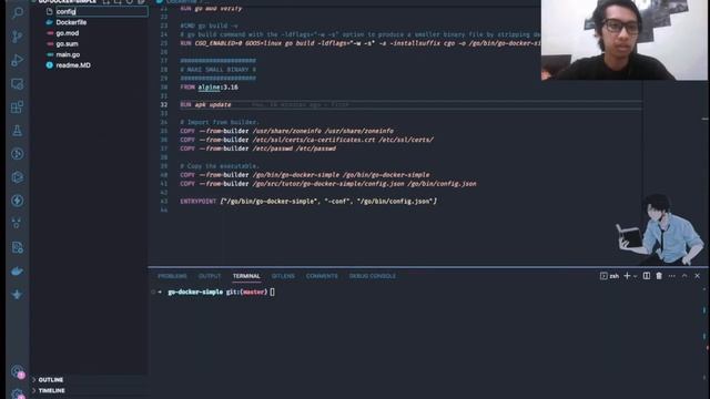 Create & Deploy Golang Application to Docker смотреть онлайн