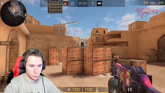 ТикТак Опозорился😤-Во всем виновата мышка!😂 тикТак играет против SKILL