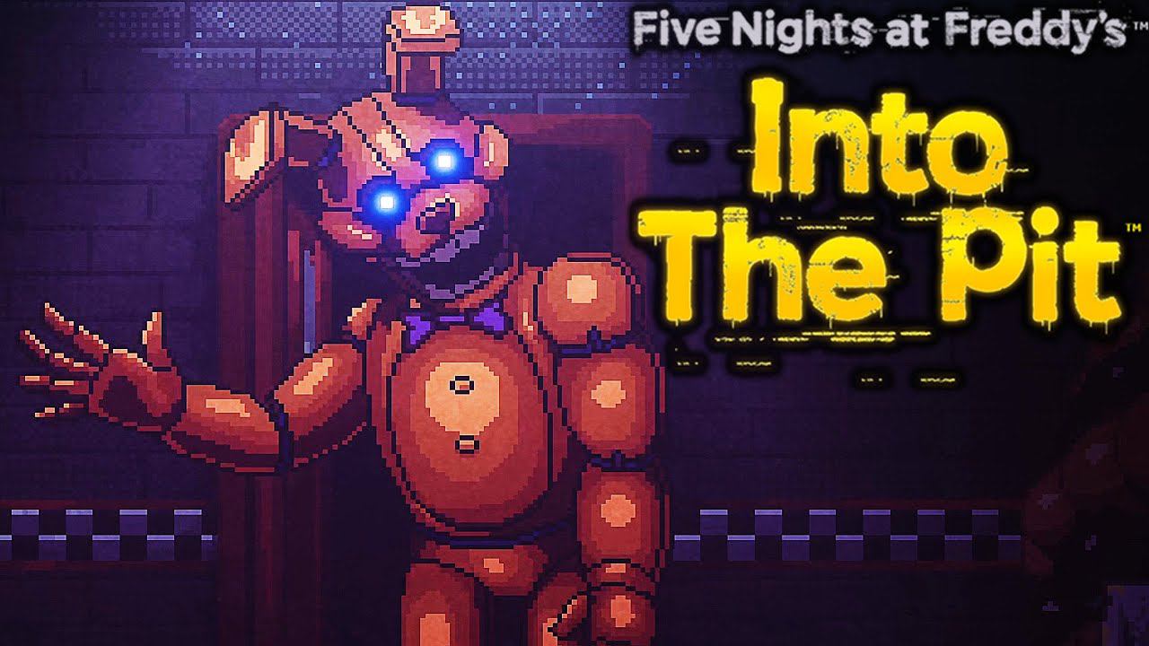 Самый свежий, новый ФНАФ!!! Прохождение Five Nights at Freddy's: Into the Pit #1 смотреть онлайн