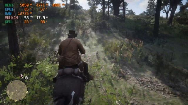 RTX 4050 + I5 13500h Laptop RDR2 FPS TEST